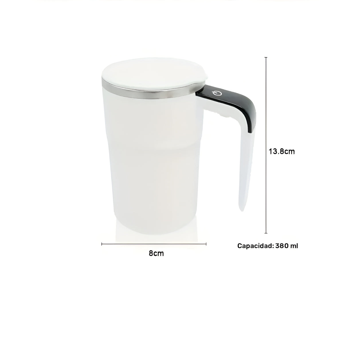 Taza de Café Eléctrica con Carga USB – Detalle y presentación – NQLN Store Venezuela