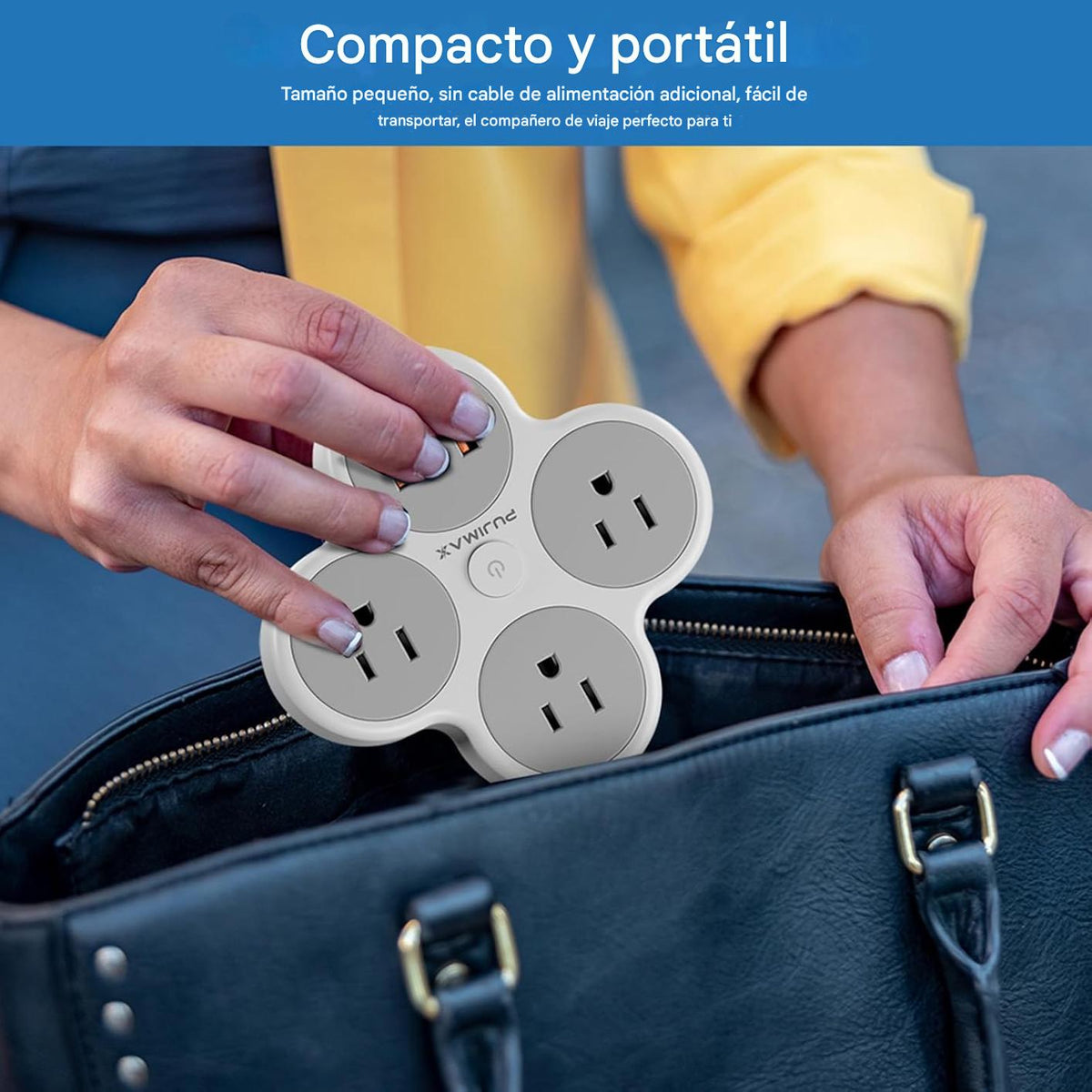 Estación de carga 6 en 1 PUJIMAX – Vista de cerca del producto – NQLN Store