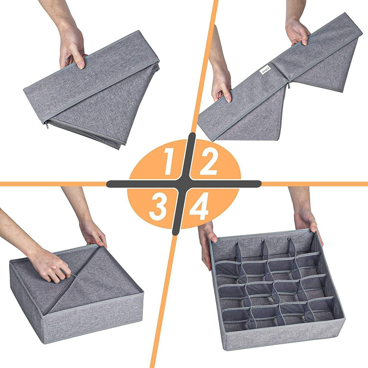 Organizador de Ropa con 24 compartimentos para interior – Envío a toda Venezuela – NQLN Store