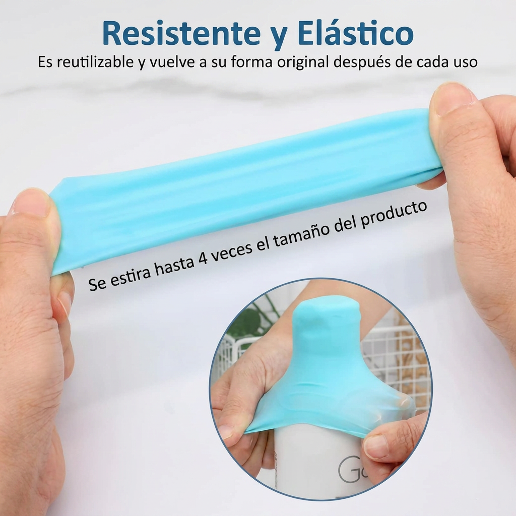 Funda de silicona para viaje (8 unidades)