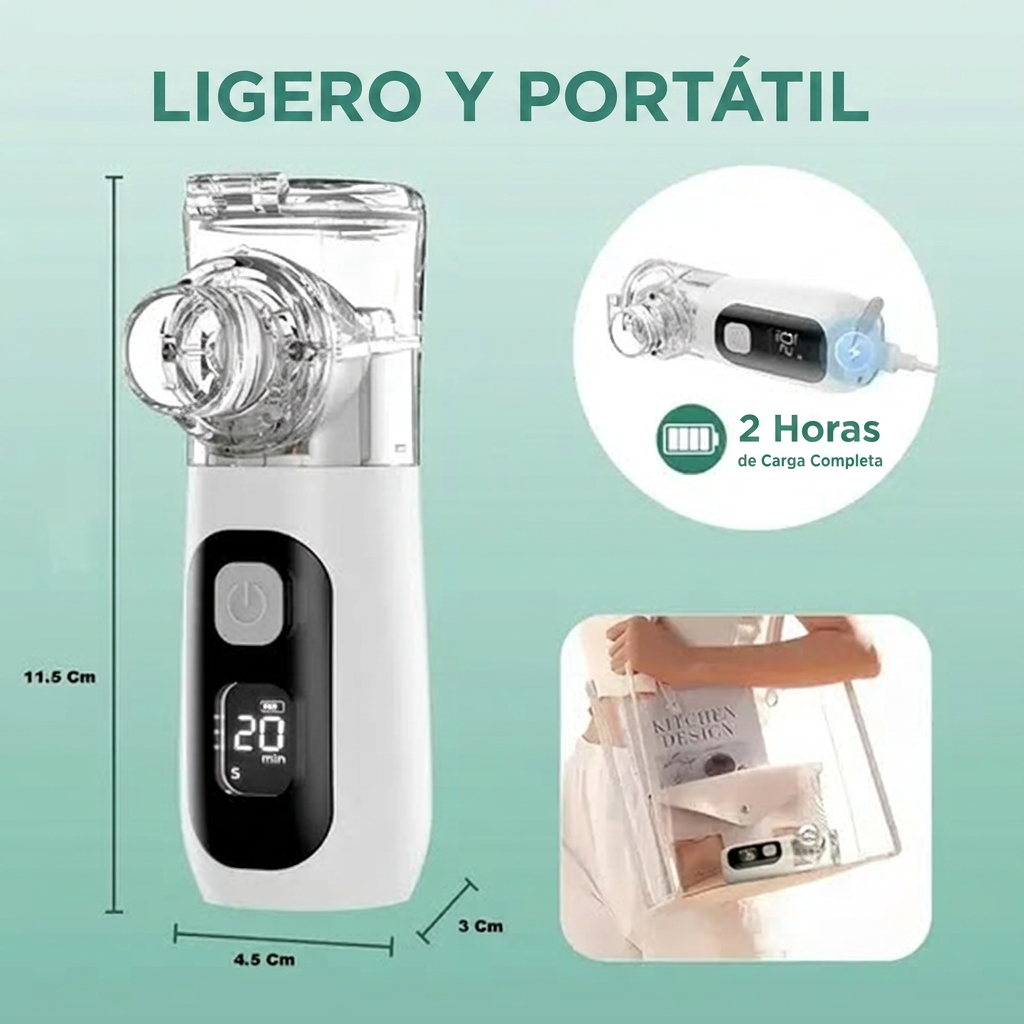 Mini Nebulizador Recargable Portatil