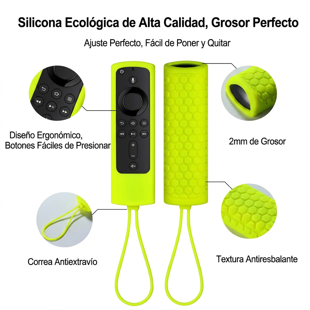 Funda De Silicona Para Control brilla en la oscuridad (1 unidad)