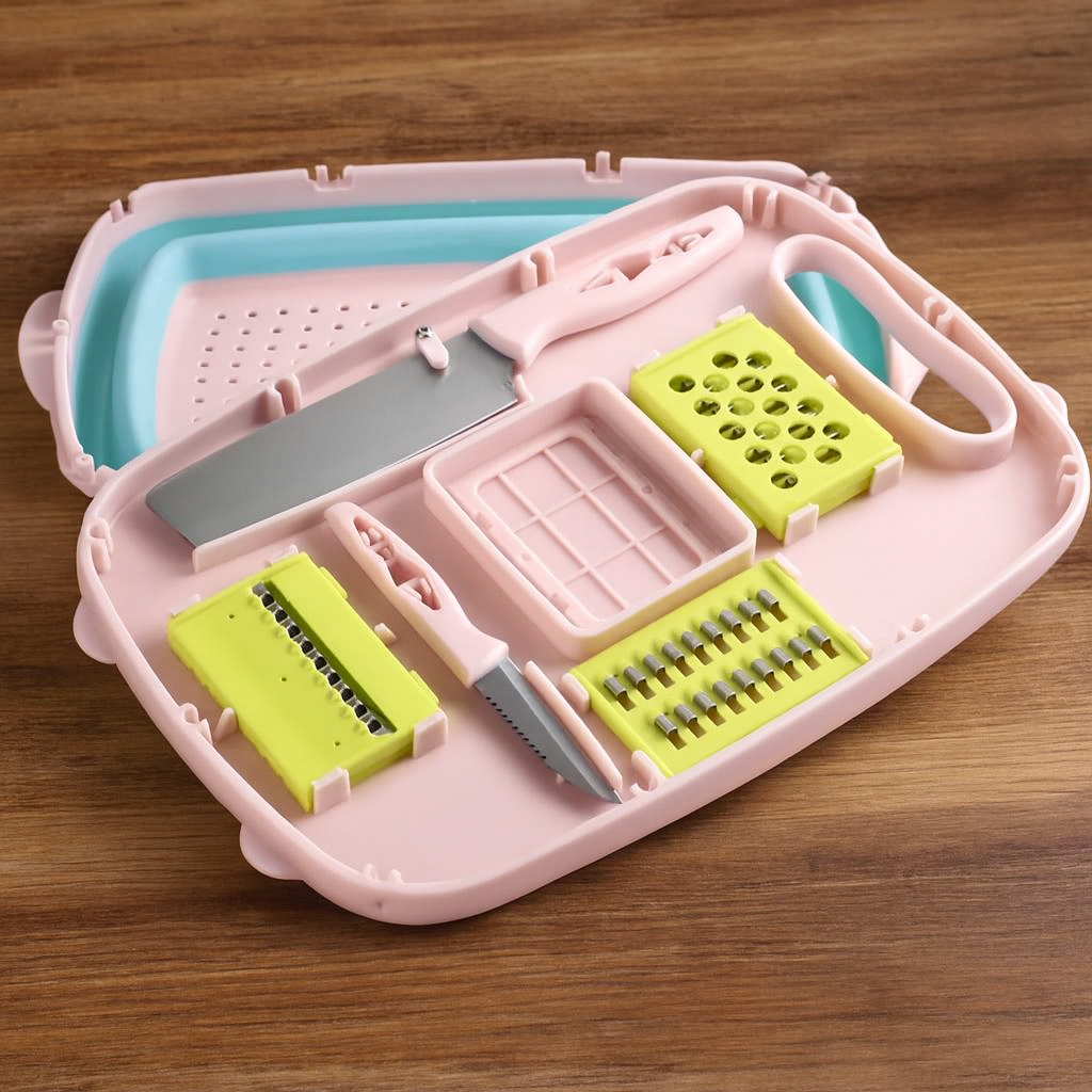 Tabla de cortar multifuncional con accesorios – Envío a toda Venezuela – NQLN Store