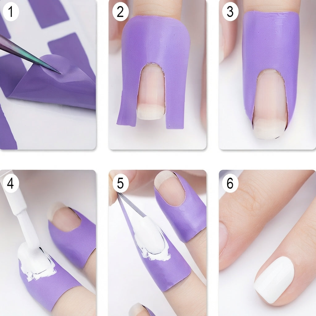 Protector de uñas para esmalte (pack de 10)