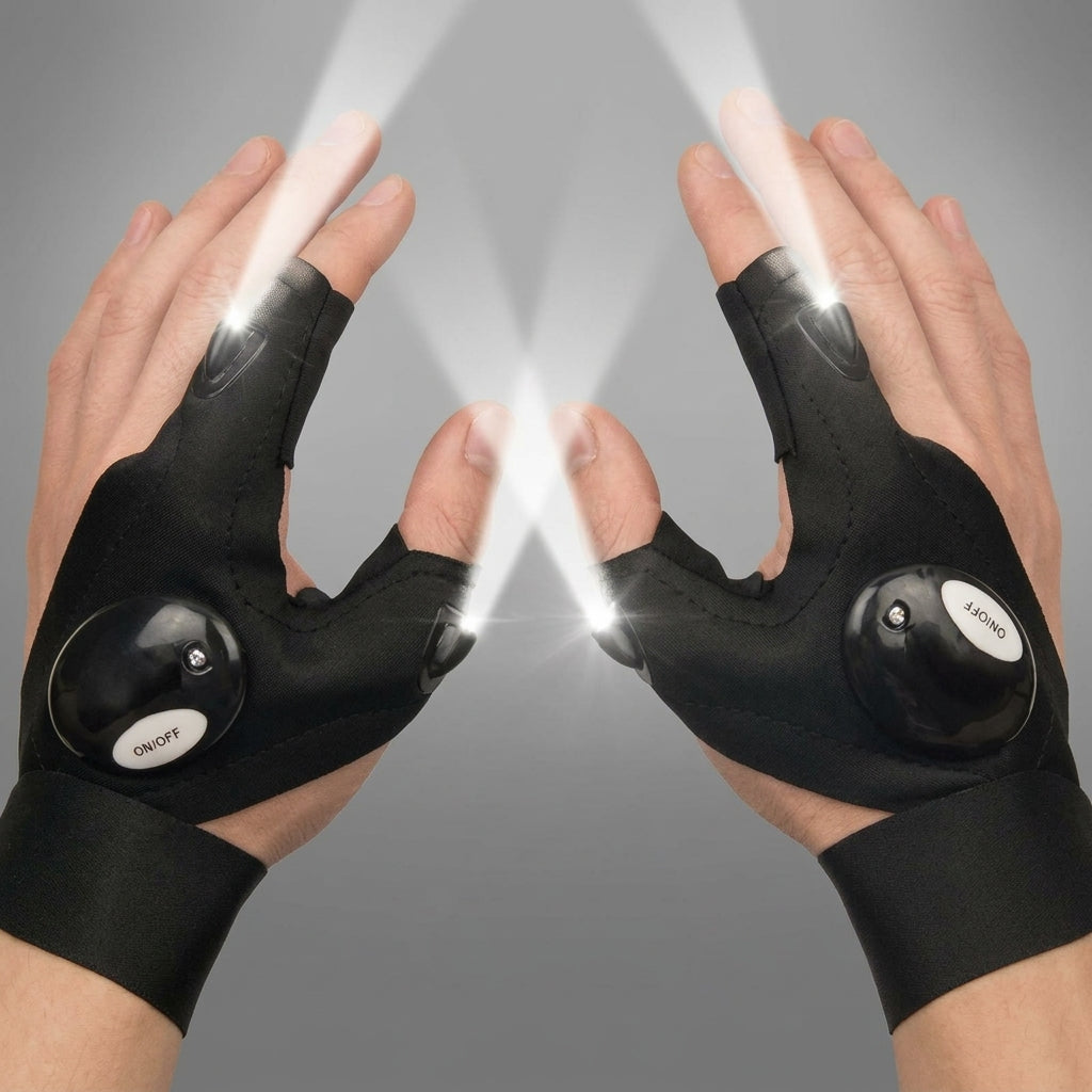 Guantes de linterna LED (pack de 2)
