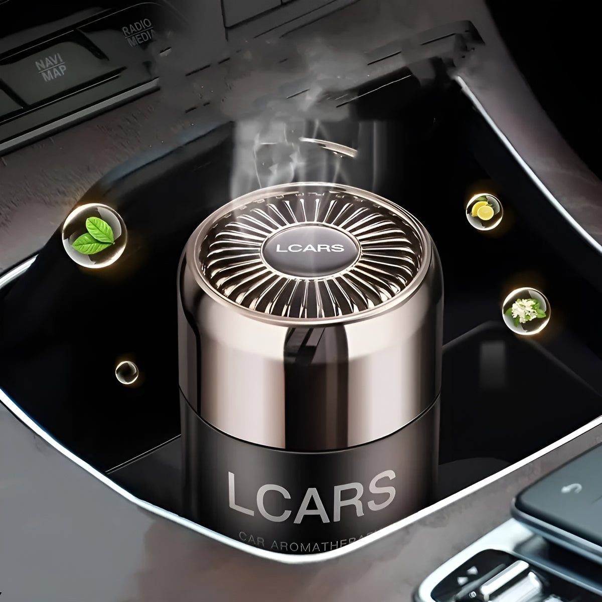 Difusor de aroma automático para carro – Detalle de calidad y acabado – NQLN Store