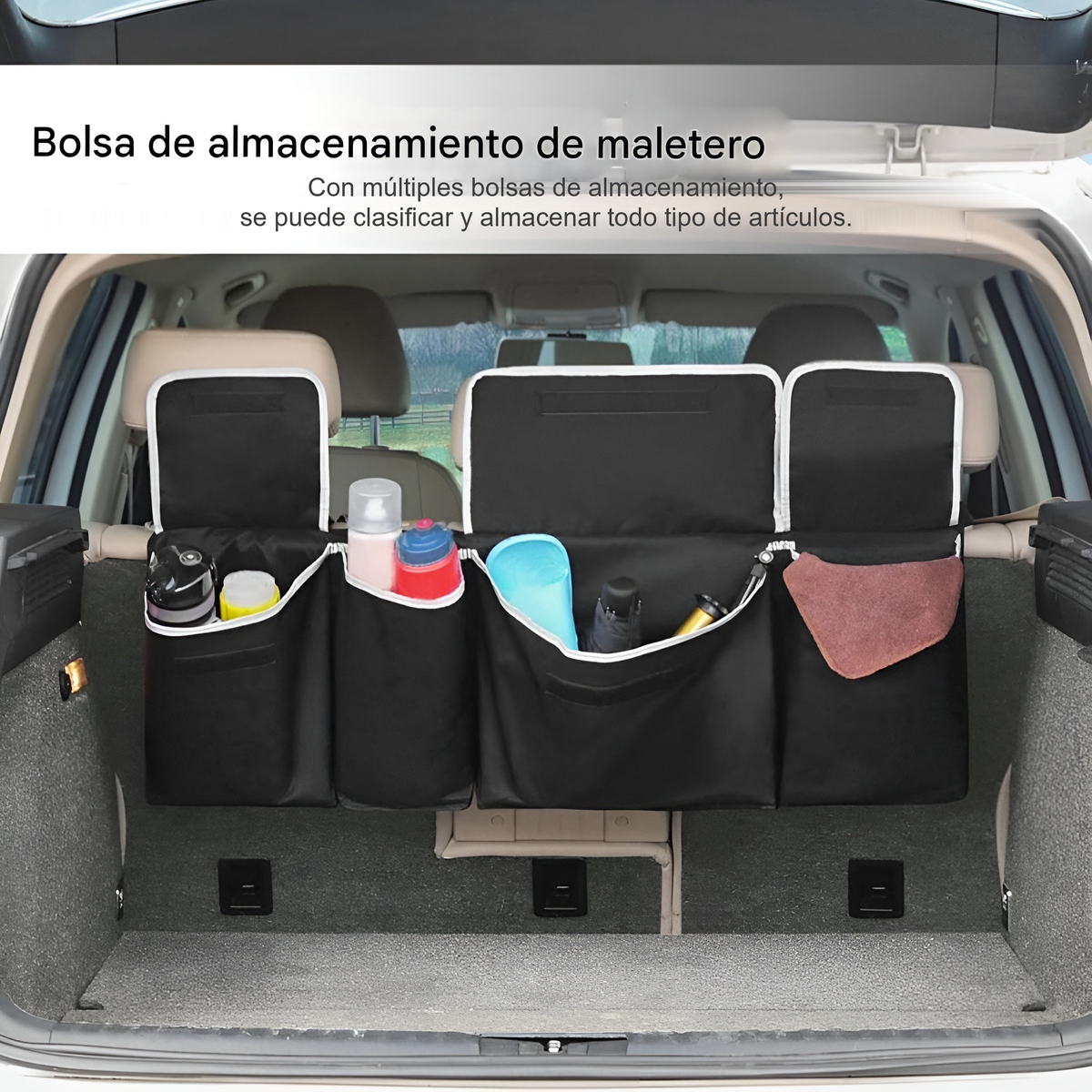 Organizador para maletero de carro