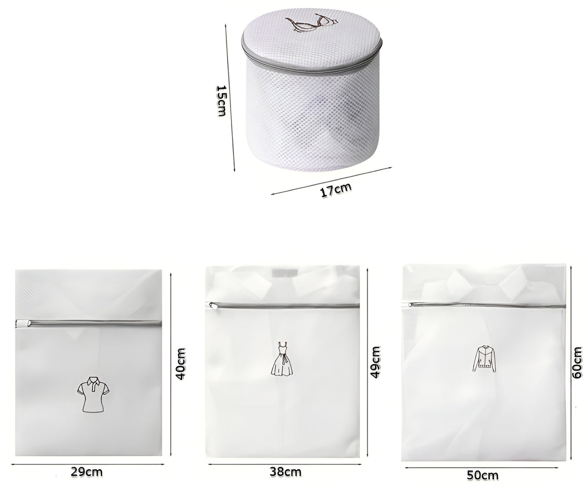 Bolsas de Lavandería (Set de 4) – Disponible en Caracas y Margarita – NQLN Store