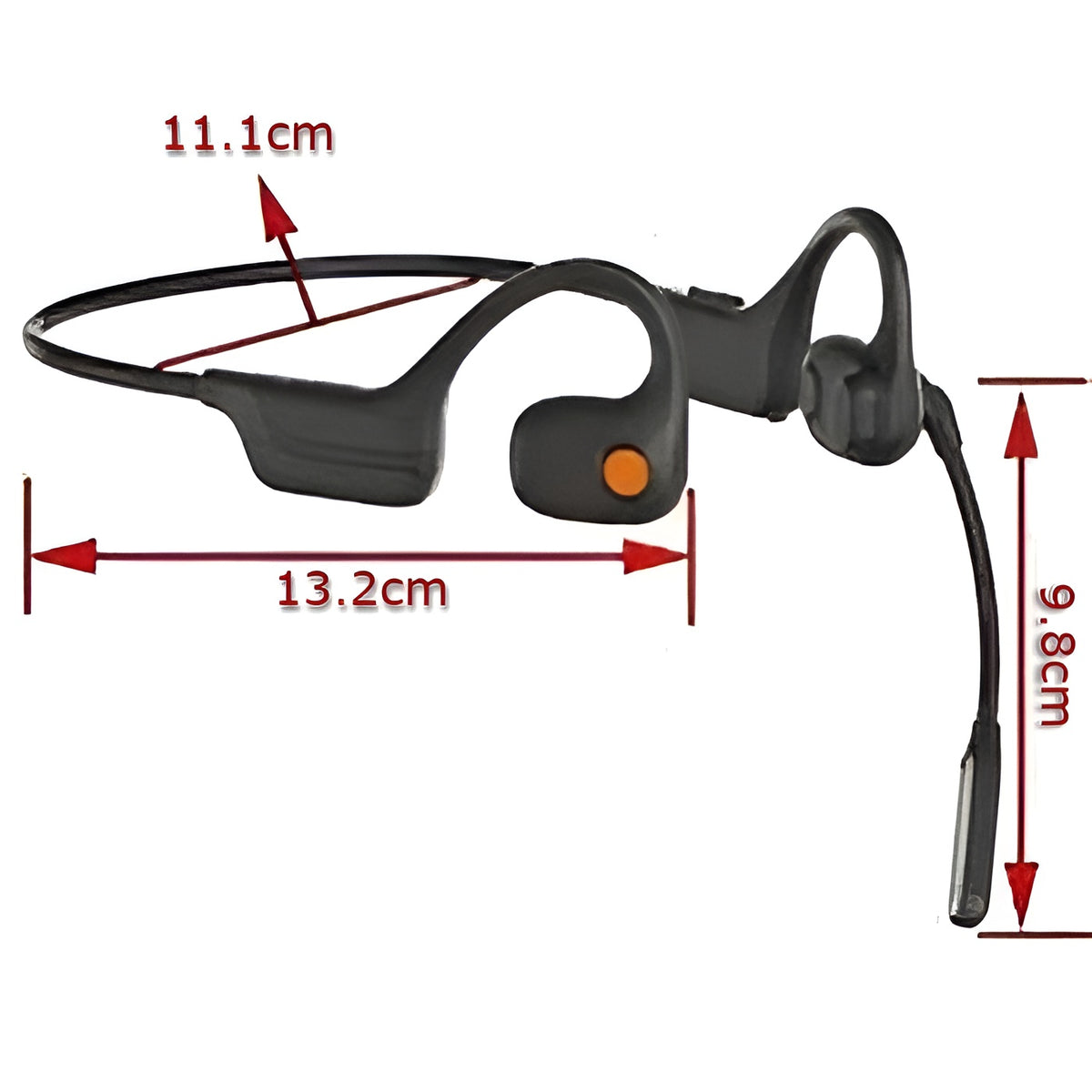 Auriculares de conducción aérea – Vista detalle del producto – NQLN Store