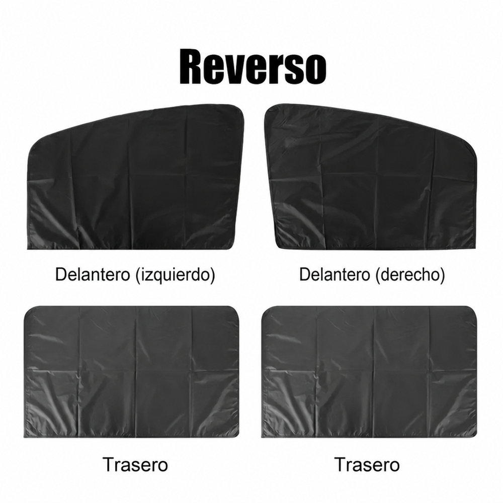 Sombrilla magnetica para ventana de auto