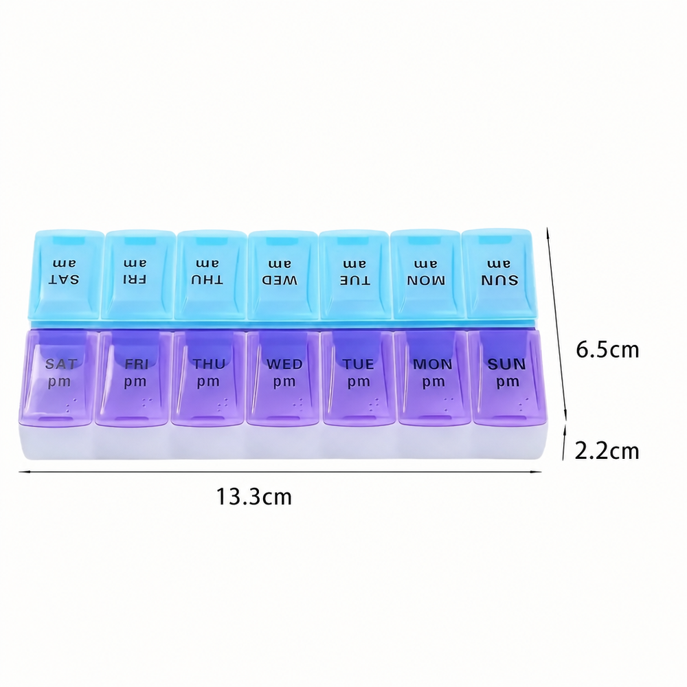 Caja organizadora para pastillas