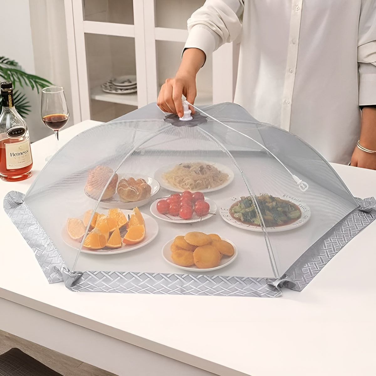 Cubierta Para Comida A Prueba De Polvo – Detalle y presentación – NQLN Store Venezuela