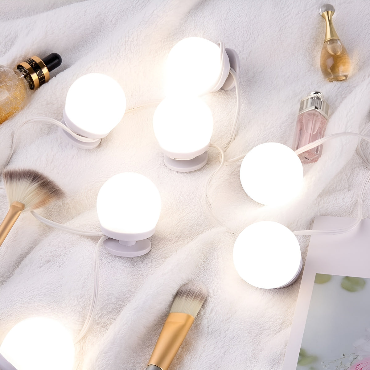 Luces Led en esfera para espejo – Comprar al mejor precio en NQLN Store Venezuela