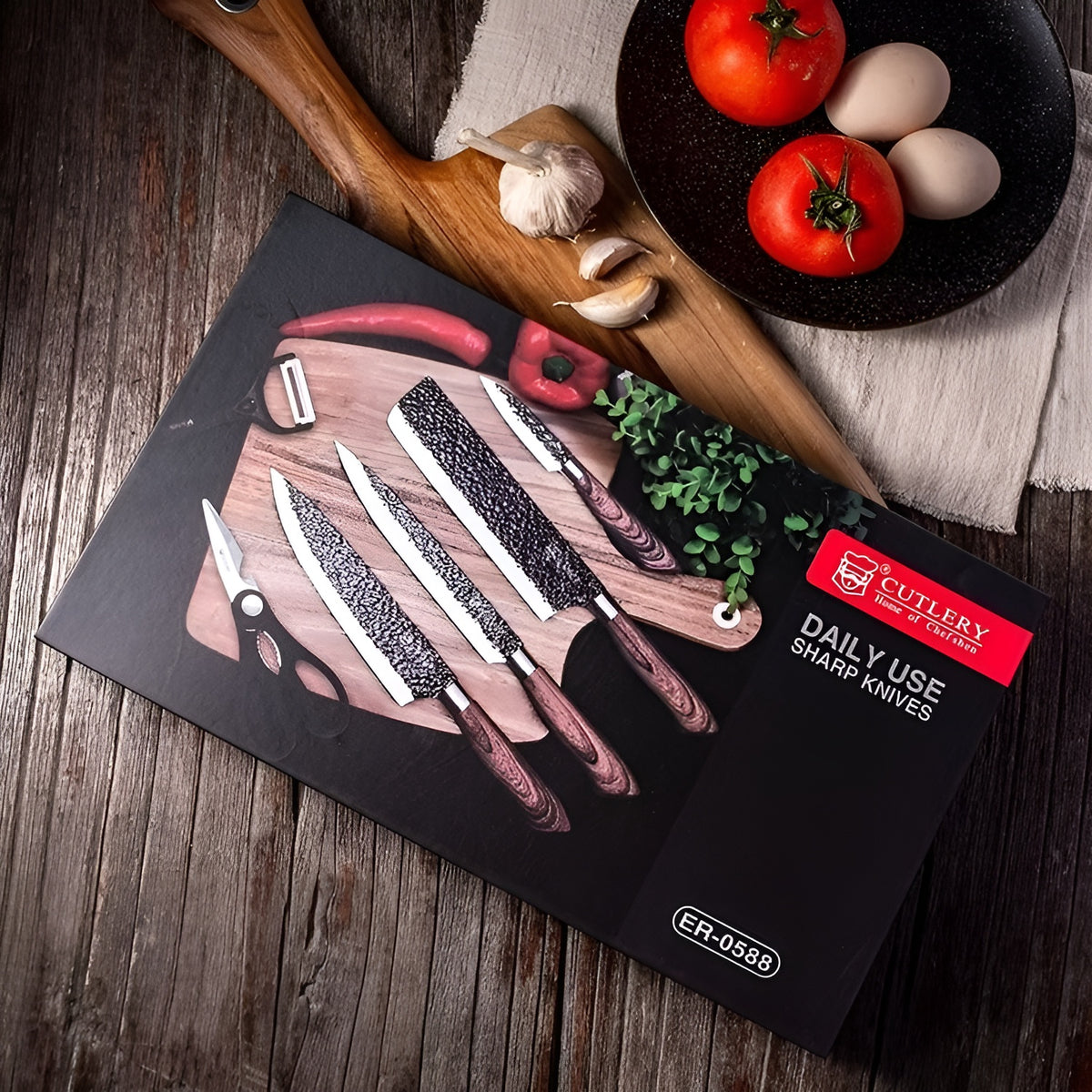 Juego de cuchillos de cocina de acero inoxidable – Tienda online NQLN Store Venezuela