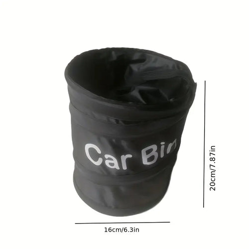 Papelera plegable para carro