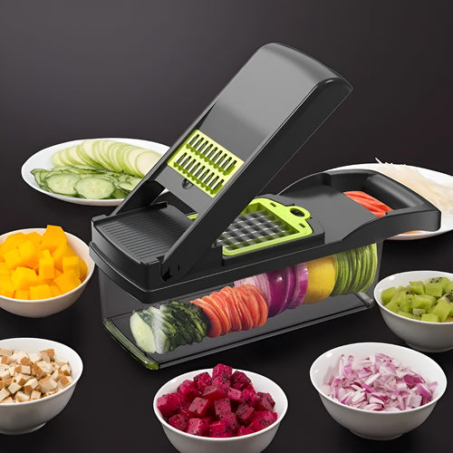 Cortador de verduras multifuncional 14 en 1