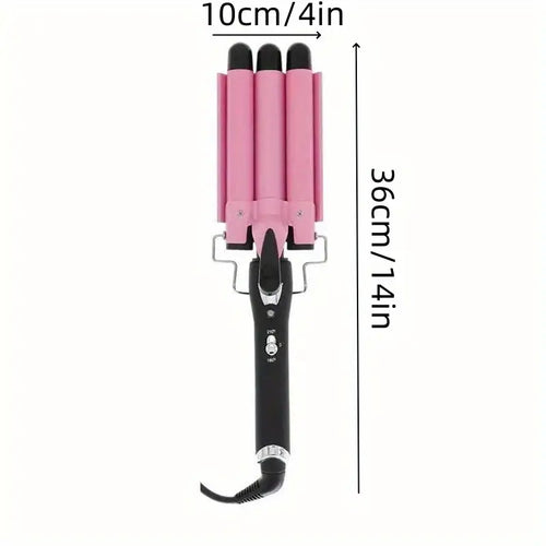 Rizadora de cabello 3 tubos
