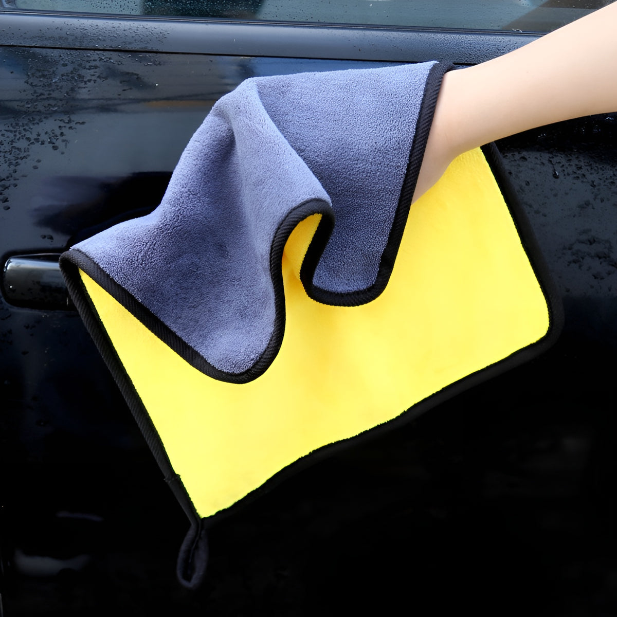 Toalla absorbente de microfibra para carro (Pack de 5) – Vista detalle del producto – NQLN Store