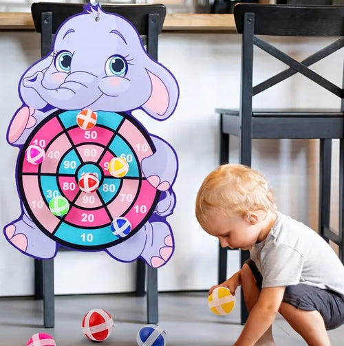 Tablero de dardos adhesivos para niños super ligero