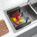 Escurridor de platos de cocina retráctil de acero inoxidable – Envío a toda Venezuela – NQLN Store