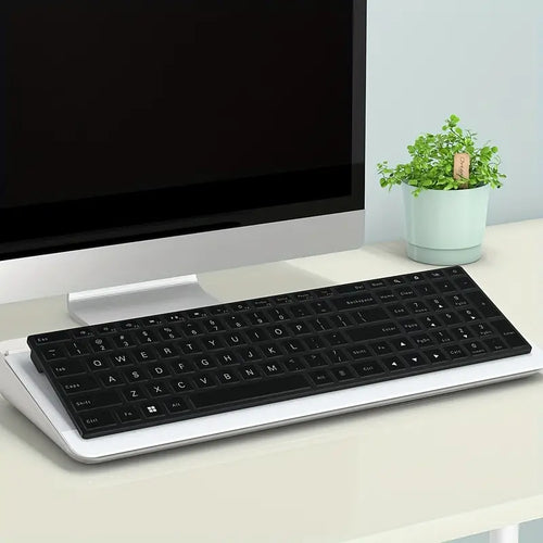 Soporte para teclado con pizarra blanca