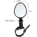 Espejo retrovisor para bicicletas (Pack de 2) – Vista detalle del producto – NQLN Store