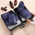 Set de bolsas de viaje para organización en maleta (Pack de 6) – Tienda online NQLN Store Venezuela