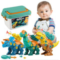Juguete de armar dinosaurios con accesorios – Tienda online NQLN Store Venezuela