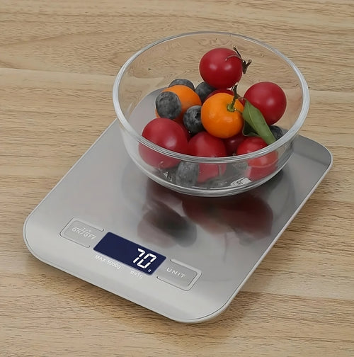 Bascula digital para alimentos de alta precision