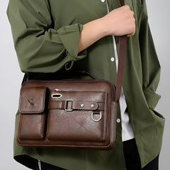 Bolso de piel para hombre