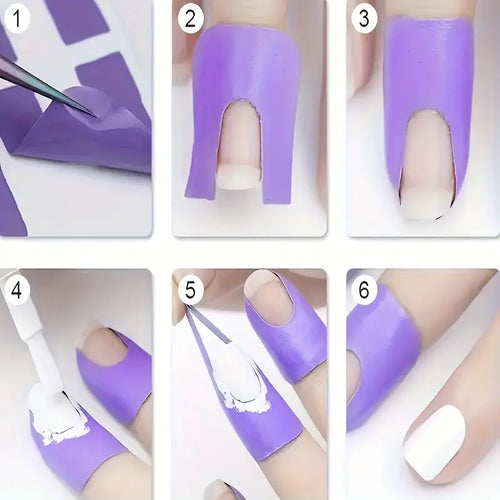 Protector de uñas para esmalte (pack de 10)
