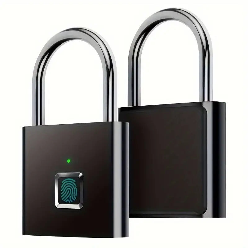 Candado con sistema de huellas dactilares – Vista detalle del producto – NQLN Store