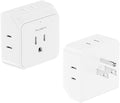 Adaptador de viaje portátil con divisor de 5 tomas de corriente PUJIMAX – Envío a toda Venezuela – NQLN Store