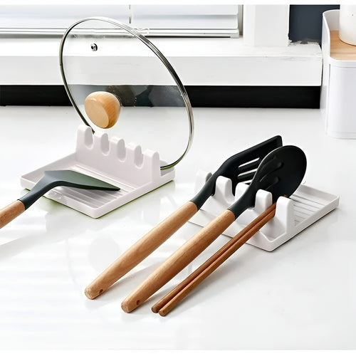Soporte para espatula y utensilio cocina
