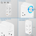Adaptador de Pared giratorio PUJIMAX – Envío a toda Venezuela – NQLN Store