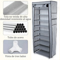 Zapatera de nueve niveles con cierre – Tienda online NQLN Store Venezuela