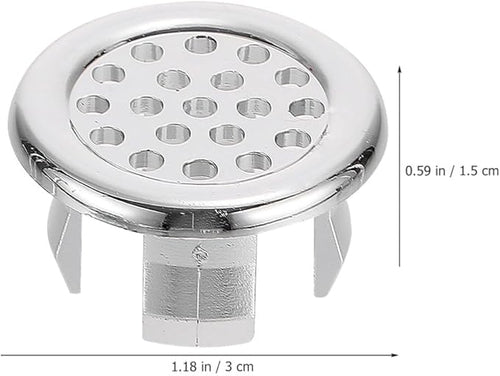 Cubierta para desagüe de lavabo (Pack de 4)