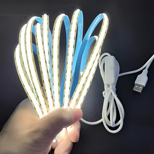Tira de luces led con interruptor