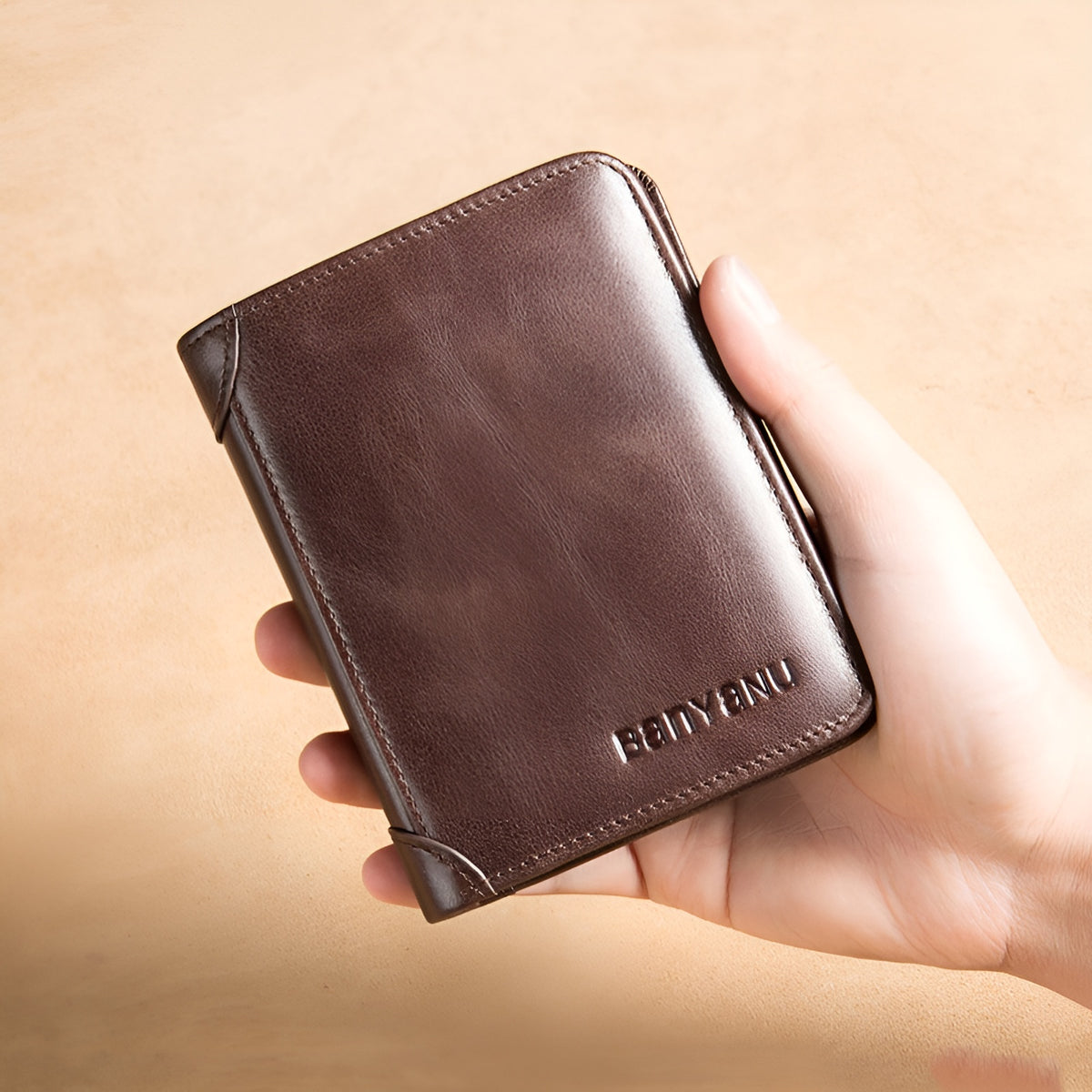 Billetera vintage para hombre