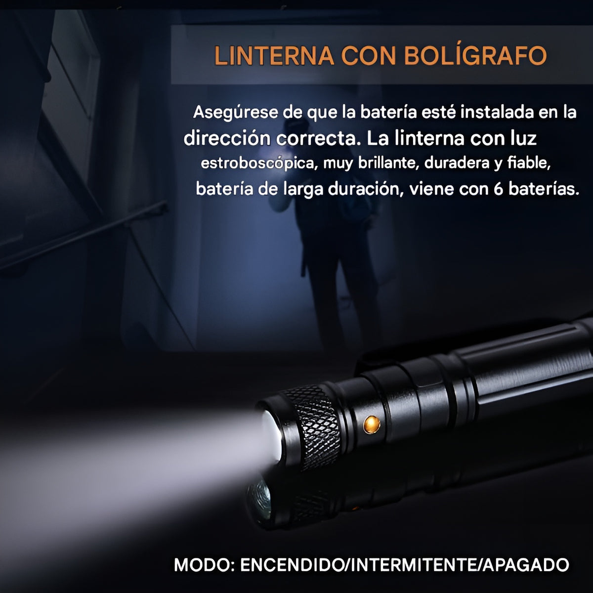 Boligrafo multifuncional de defensa – Envío a toda Venezuela – NQLN Store