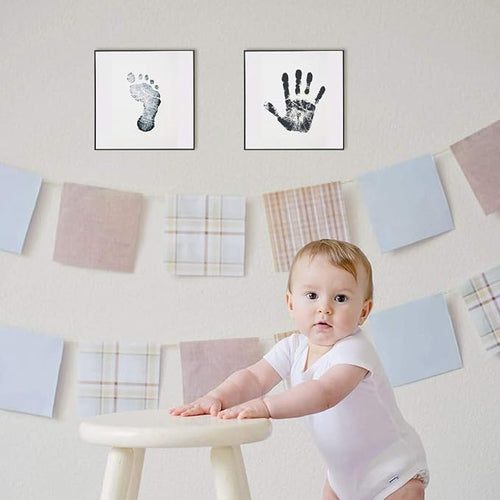 Kit De Mano Y Huella De Bebé 3pcs/Set