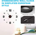 Reloj de pared 3D sin marco – Detalle de calidad y acabado – NQLN Store