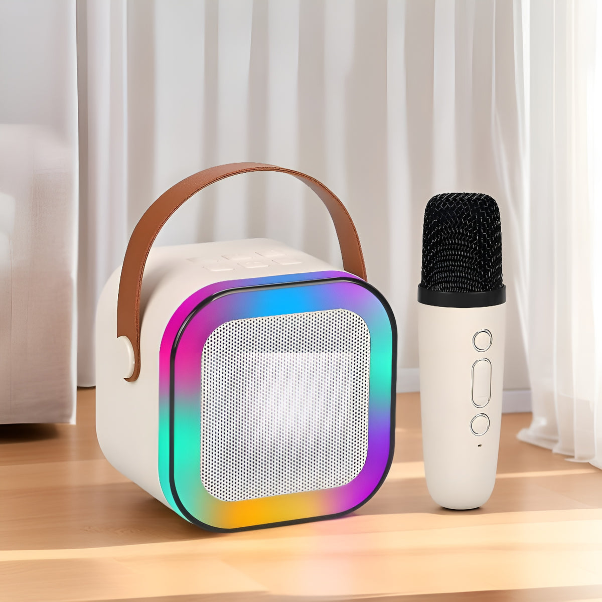 Altavoz inalambrico con Bluetooth karaoke 2 microfonos – Tienda online NQLN Store Venezuela