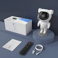 Proyector de luz nocturna 2 en 1 con forma de astronauta – Detalle de calidad y acabado – NQLN Store