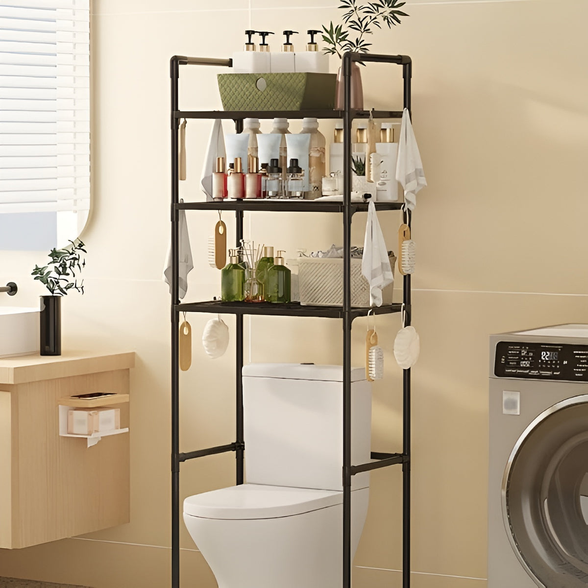 Organizador de baño – Vista adicional – Disponible en NQLN Store Venezuela