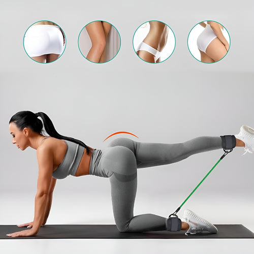 Bandas ajustables de tobillo para entrenamiento