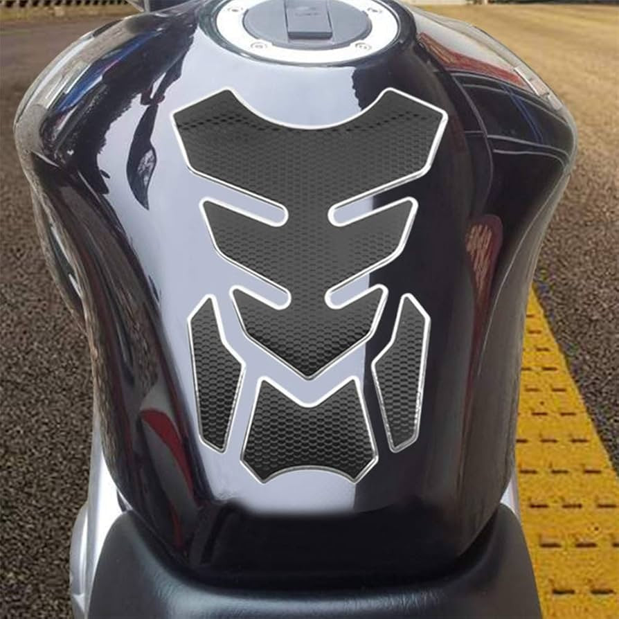 Pegatina De Fibra De Carbono para moto