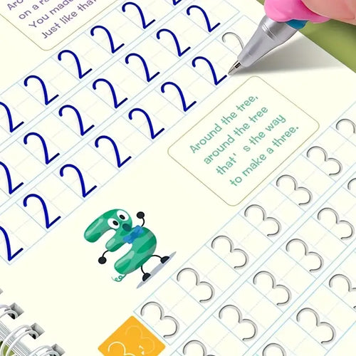 Cuaderno de escritura para niños (pack de 4)