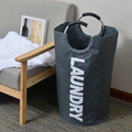 Cesta de tela para ropa sucia con mango de aluminio – Disponible en Caracas y Margarita – NQLN Store