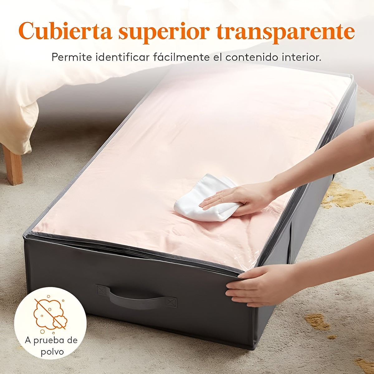 Organizador de Ropa debajo de la cama (Pack de 2) – Disponible en Caracas y Margarita – NQLN Store